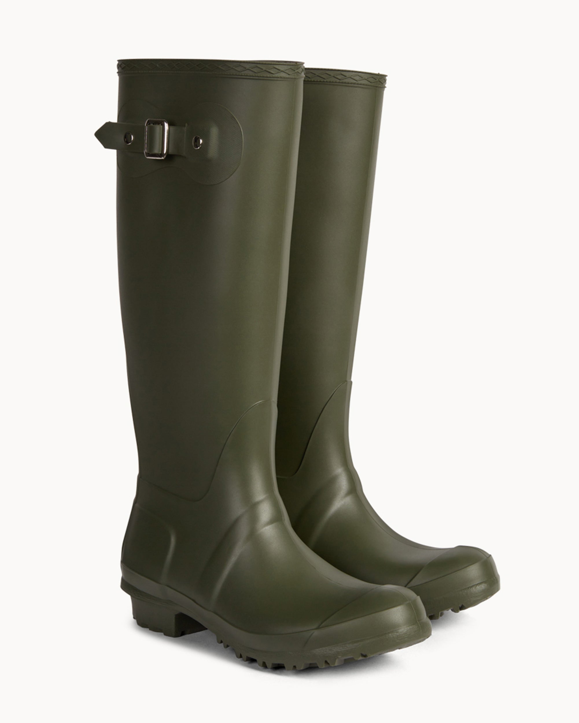 Velasca  Green rubber rain boots, handmade in Italy